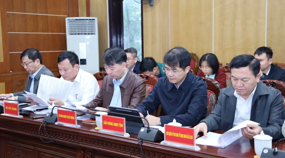 Th&aacute;o gỡ vướng mắc, tạo điều kiện thuận lợi để Tổng C&ocirc;ng ty CP Hợp Lực triển khai c&aacute;c dự &aacute;n tr&ecirc;n địa b&agrave;n tỉnh