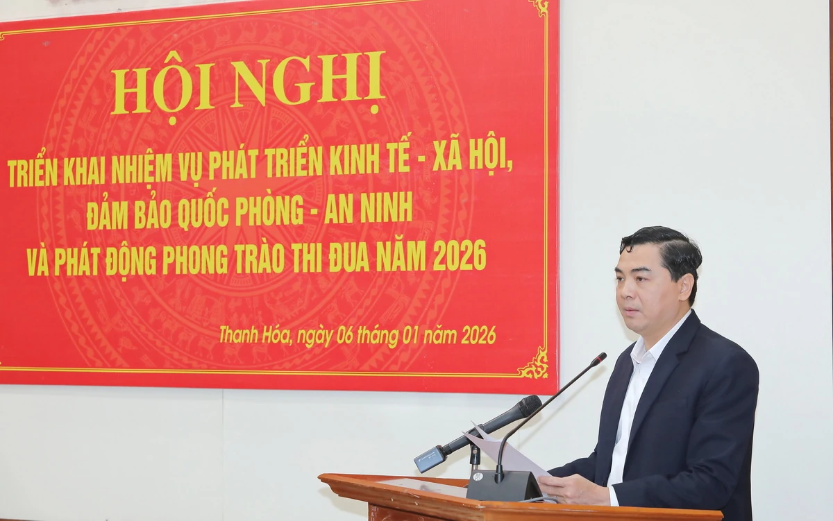 Ph&aacute;t huy tinh thần &ldquo;Người người thi đua, ng&agrave;nh ng&agrave;nh thi đua, ng&agrave;y ng&agrave;y thi đua&rdquo;, phấn đấu ho&agrave;n th&agrave;nh v&agrave; ho&agrave;n th&agrave;nh vượt mức c&aacute;c mục ti&ecirc;u năm 2026