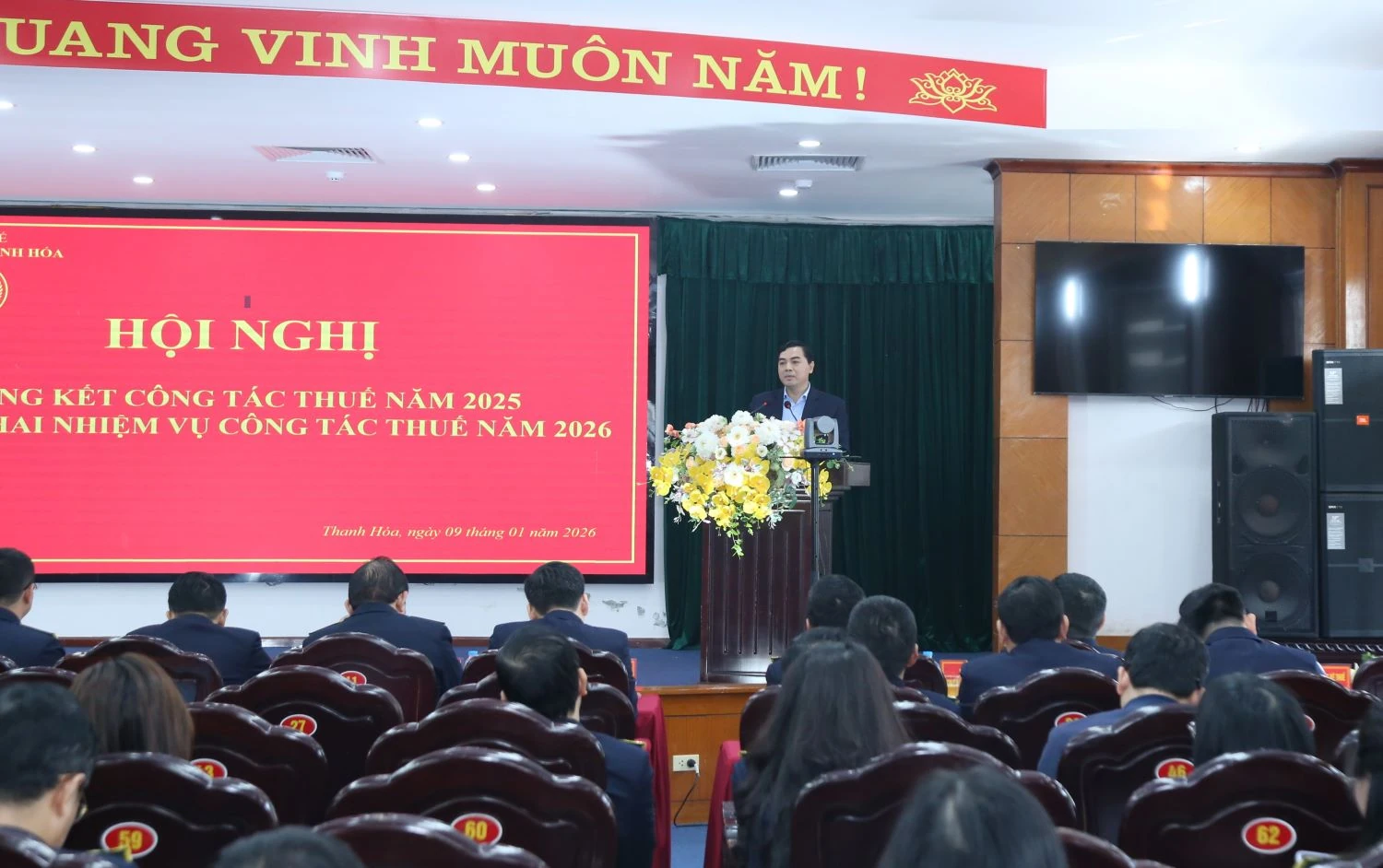 Ng&agrave;nh Thuế Thanh H&oacute;a tiếp tục đo&agrave;n kết, nỗ lực ho&agrave;n th&agrave;nh tốt nhiệm vụ được giao trong t&igrave;nh h&igrave;nh mới