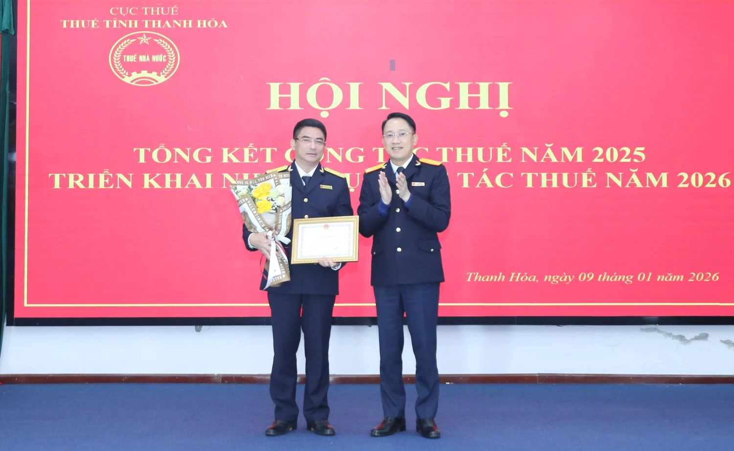 Ng&agrave;nh Thuế Thanh H&oacute;a tiếp tục đo&agrave;n kết, nỗ lực ho&agrave;n th&agrave;nh tốt nhiệm vụ được giao trong t&igrave;nh h&igrave;nh mới