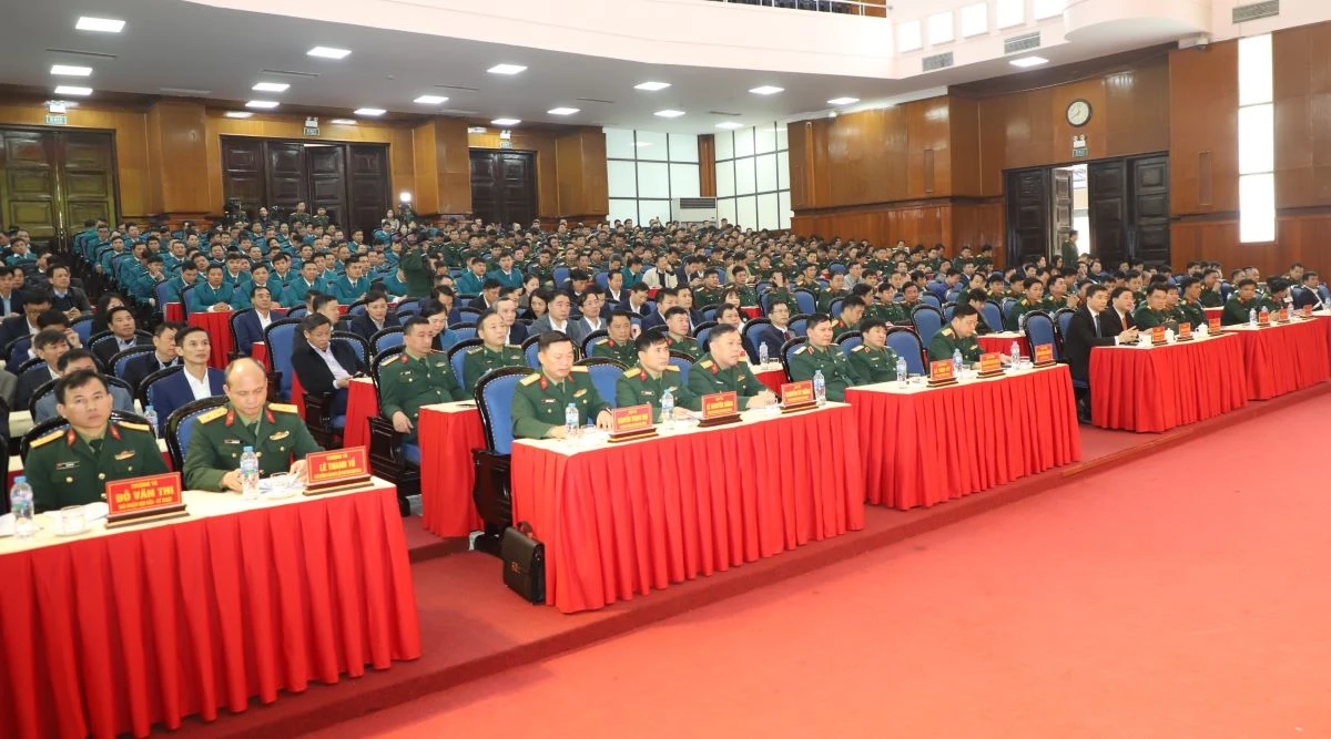 C&ocirc;ng bố Quyết định tổ chức lại Ban Chỉ huy Qu&acirc;n sự cấp x&atilde;