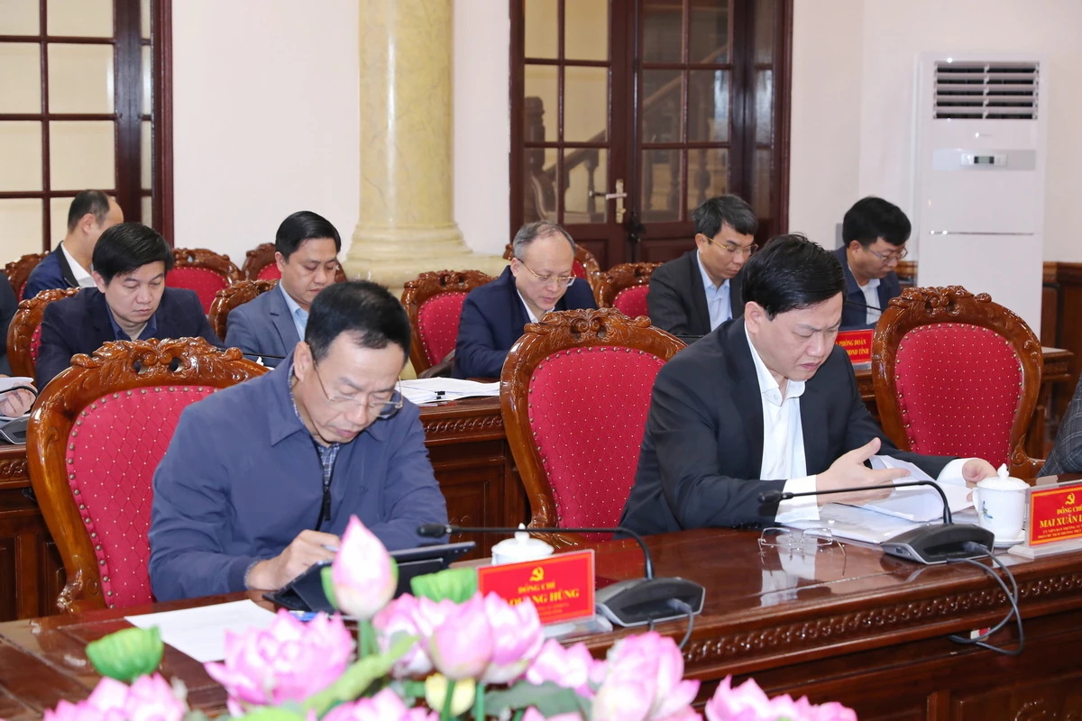 Ban Thường vụ Tỉnh ủy thống nhất chủ trương đầu tư một số dự &aacute;n quan trọng