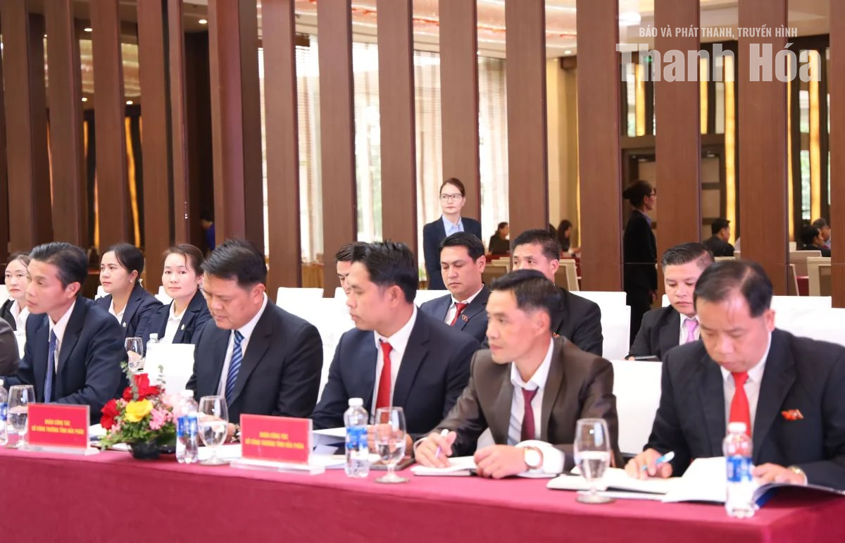 Thanh Hóa - Hủa Phăn tăng cường hợp tác thương mại biên giới, kết nối doanh nghiệp