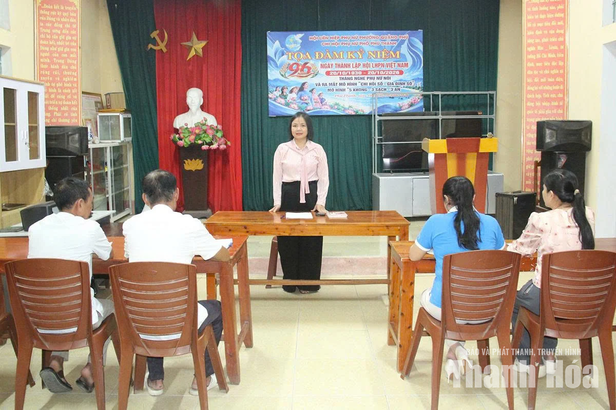 Đổi mới sinh hoạt chi bộ ở phường Quảng Phú