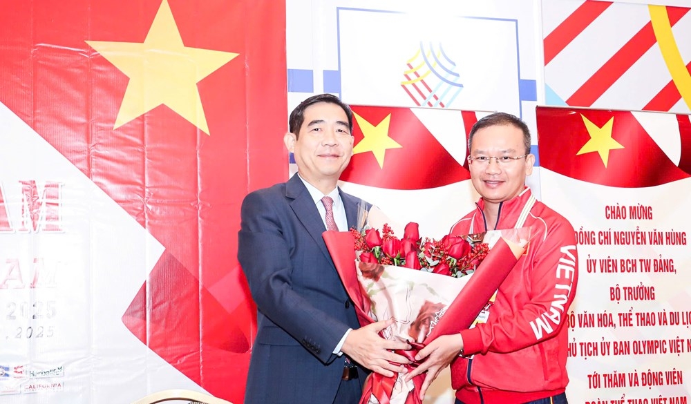 Đoàn thể thao Việt Nam thăm ĐSQ Đoàn thể thao Việt Nam thăm ĐSQ