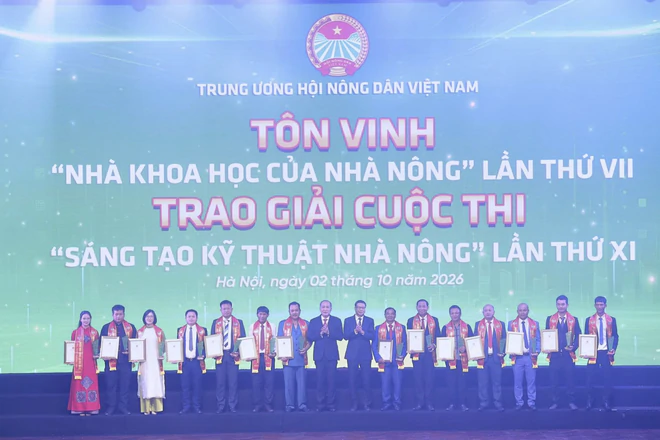 Tôn vinh các nhà khoa học, nông dân tiên phong ứng dụng khoa học, công nghệ- Ảnh 2.