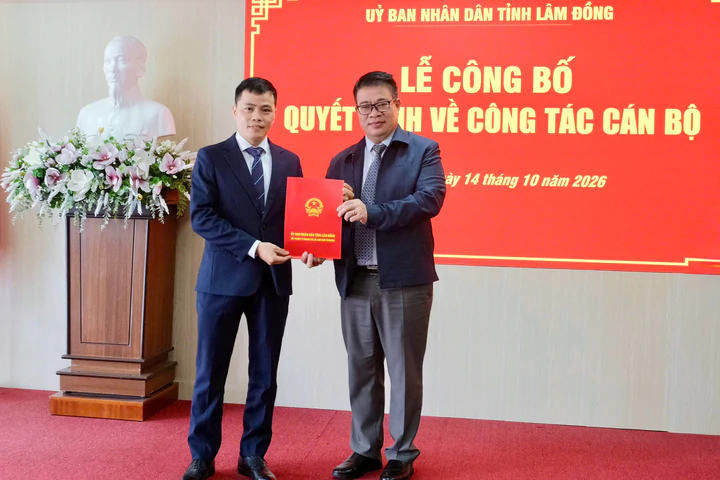 Lâm Đồng bổ nhiệm ông Nguyễn Đức Mạnh giữ chức Phó Giám đốc Sở Khoa học và Công nghệ- Ảnh 1.